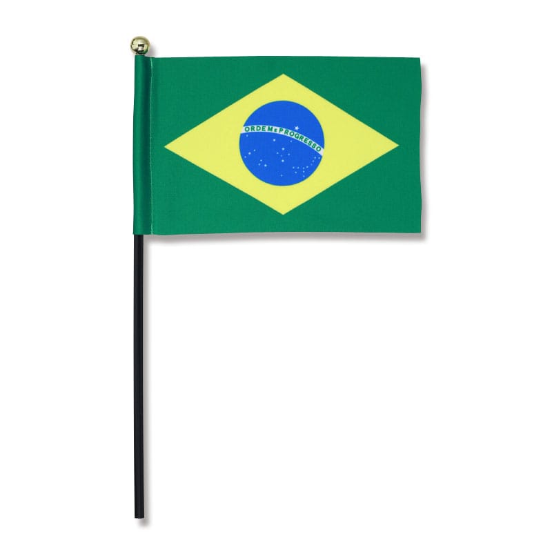 東京製旗 ミニフラッグ ブラジル 1個