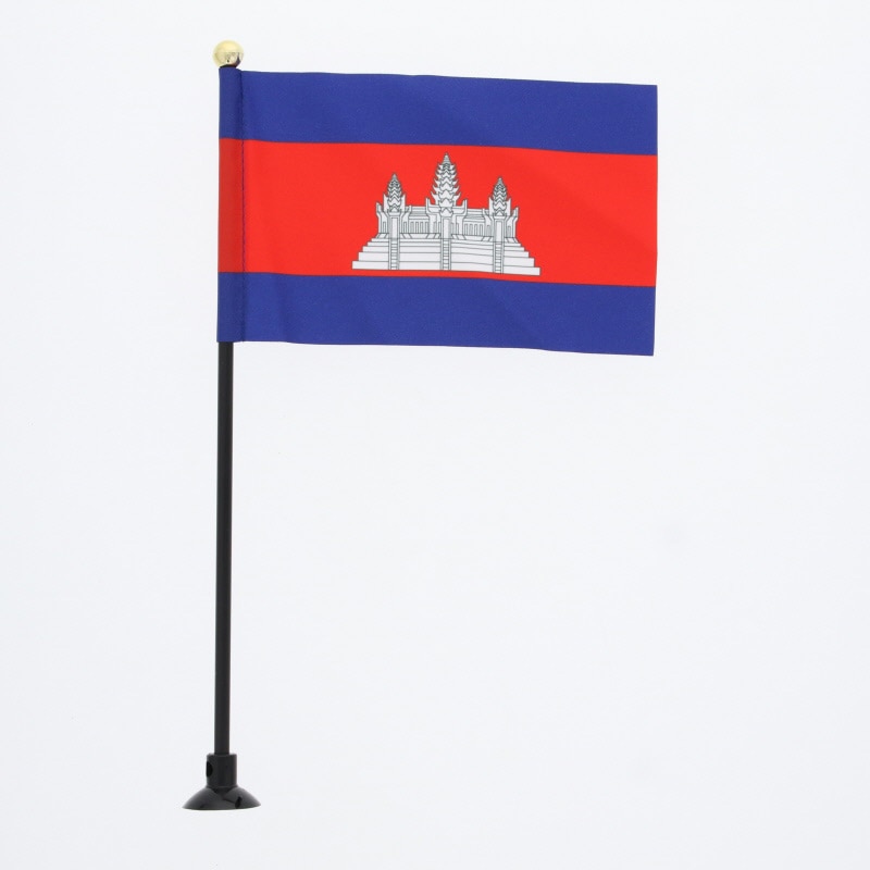 東京製旗 ミニフラッグ カンボジア 1枚