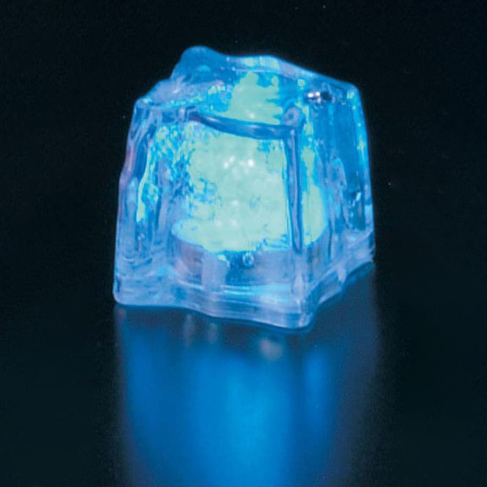 【直送品】光る氷　ライトキューブ・オリジナル（24入）ブルー   1個（ご注文単位1個）