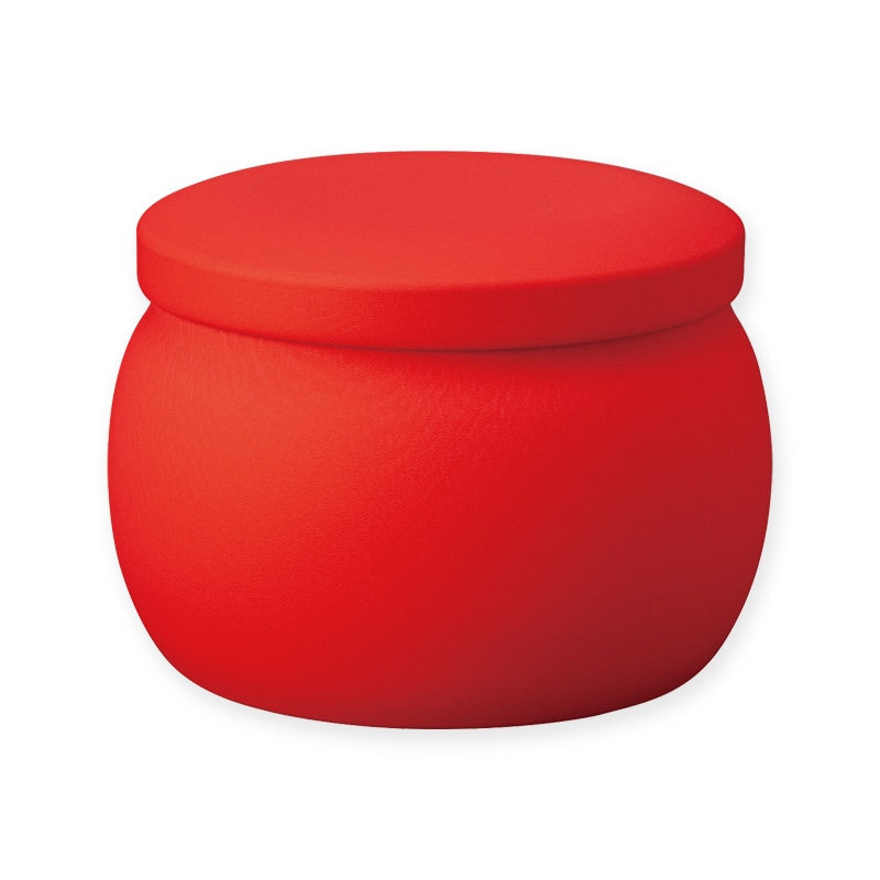 【直送品】 日東産業 カラー缶　バロン  100SBR　赤マット 1個（ご注文単位200個）