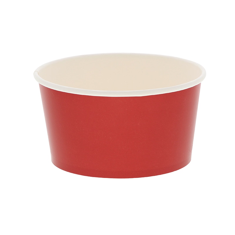 【直送品】 ケーピープラテック 食品容器　KMカップ　本体  KM140－750　赤 50枚/袋（ご注文単位12袋）