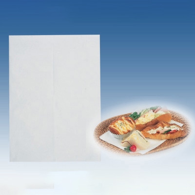 【直送品】cotta パン用純白ロール 394×363　6切 5462 100枚/袋（ご注文単位1袋）