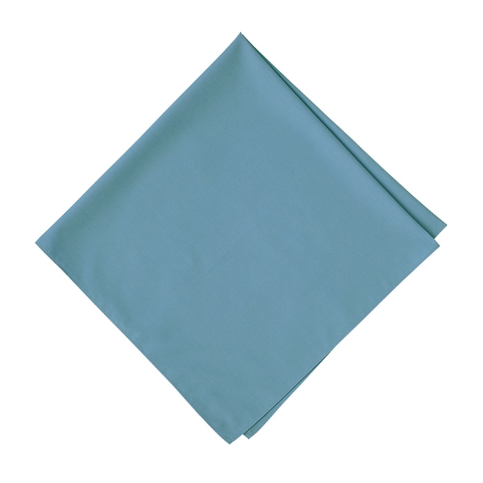 【直送品】 セブンユニフォーム 四角巾 フリーサイズ　サックス JY4741-1　1枚（ご注文単位1枚）