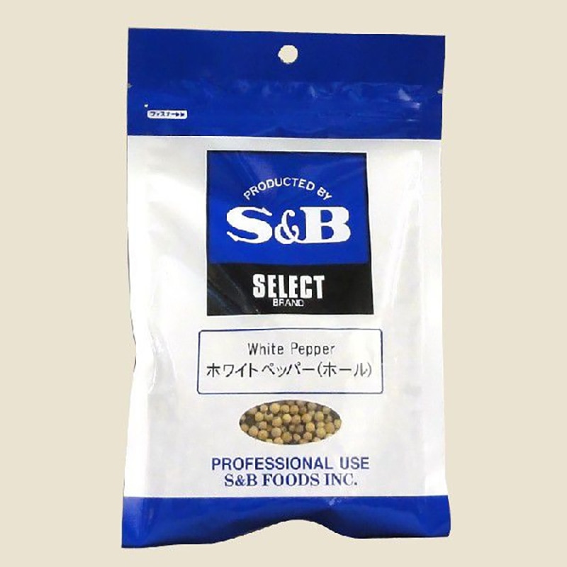 シモジマ エスビー食品 Sbセレクト ホワイトペッパーホール 100g 軽 返品不可 包装用品 店舗用品の通販サイト