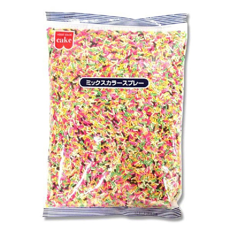 シモジマ 共立食品 ミックスカラースプレー 500g 軽 返品不可 包装用品 店舗用品の通販サイト