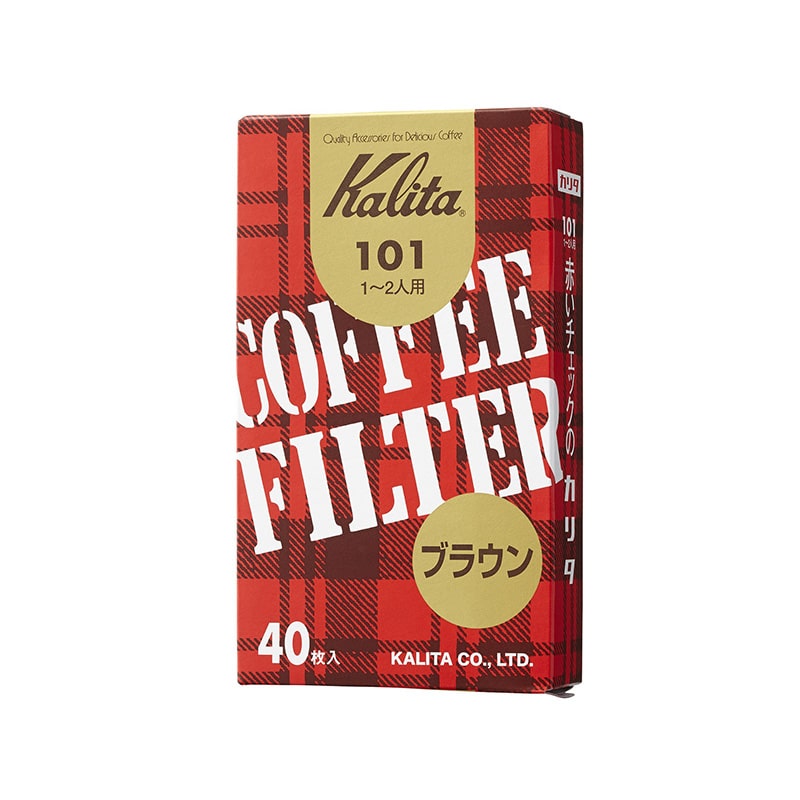 カリタ コーヒーフィルター 101 1〜2人用 ブラウン-