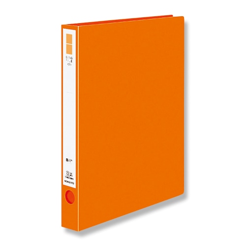 コクヨ リングファイル 2穴式 フ-UR430NYR オレンジ 1冊