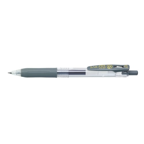 ゼブラ ゲルインクボールペン サラサクリップ JJB15-GR グレー 0.7mm