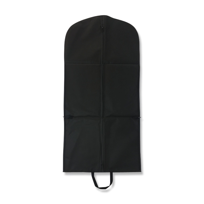 スーツバッグ 不織布 三折りタイプ 黒色 1束(5枚入)