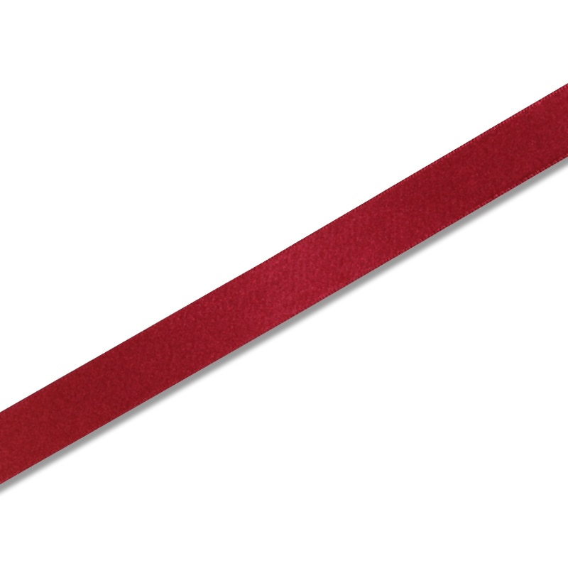 HEIKO シングルサテンリボン 18mm幅×20m巻 濃赤