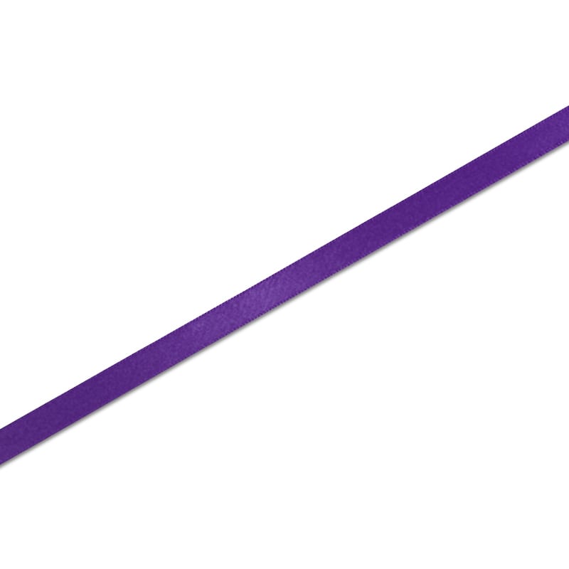 HEIKO シングルサテンリボン 9mm幅×20m巻 濃紫