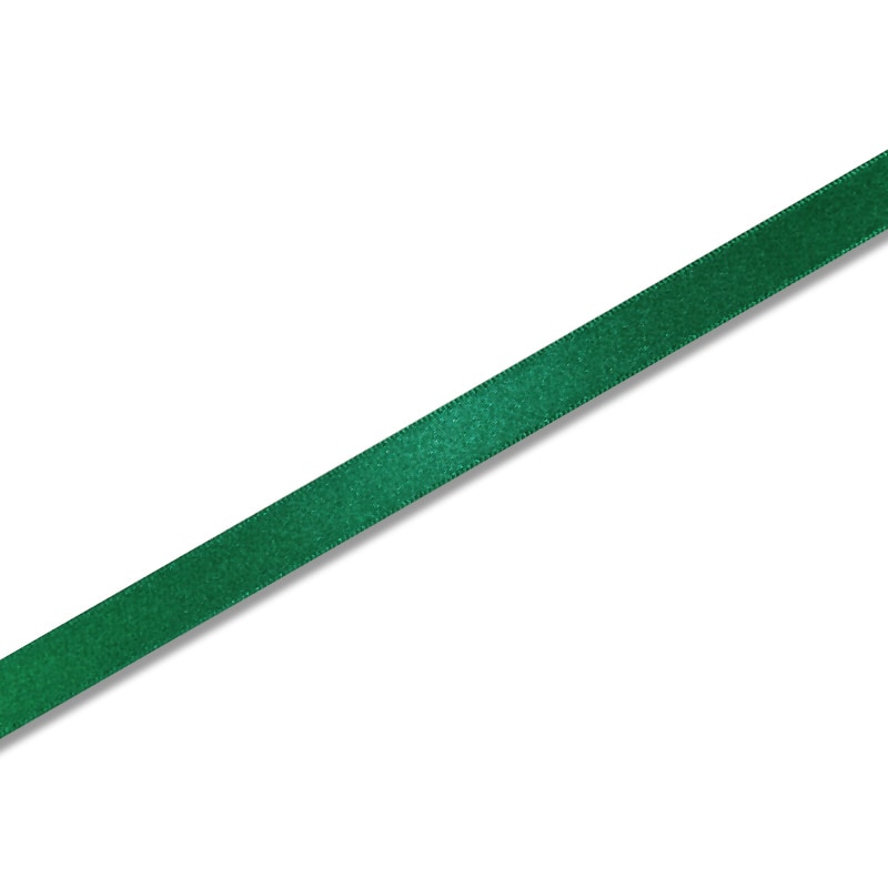 HEIKO シングルサテンリボン 12mm幅×20m巻 Xグリーン