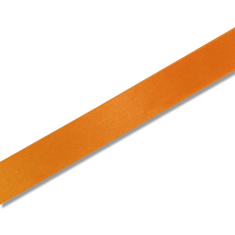 HEIKO シングルサテンリボン 24mm幅×20m巻 オレンジ