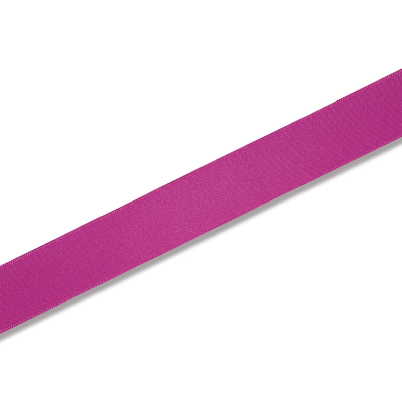 HEIKO シングルサテンリボン 24mm幅×20m巻 赤紫