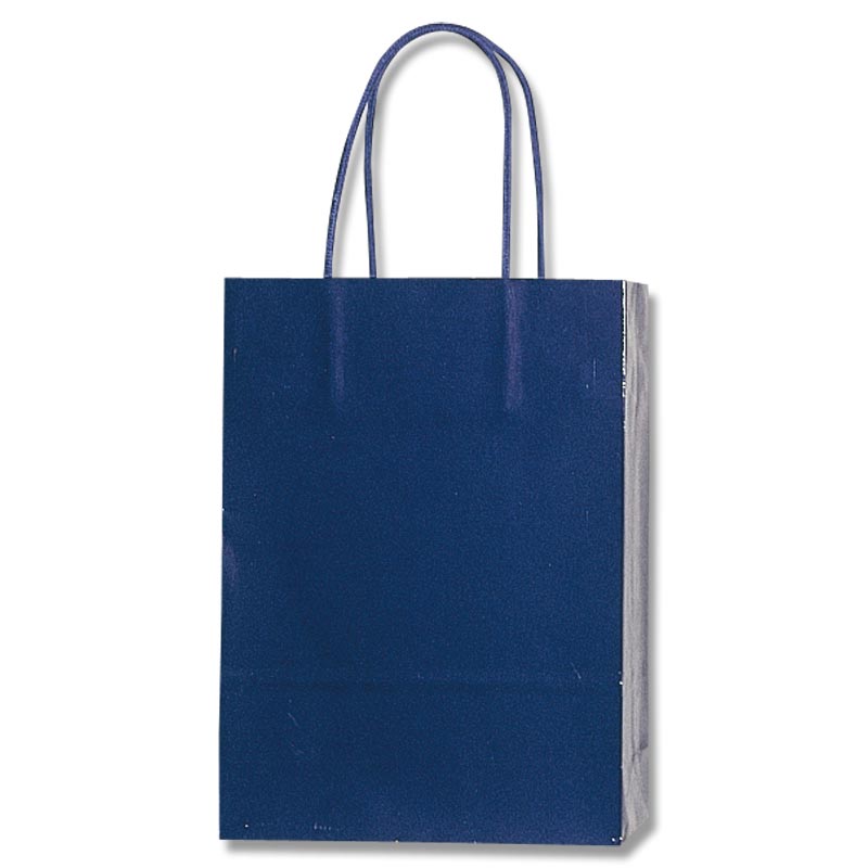HEIKO 紙袋 PBスムースバッグ S-1 紫紺 10枚