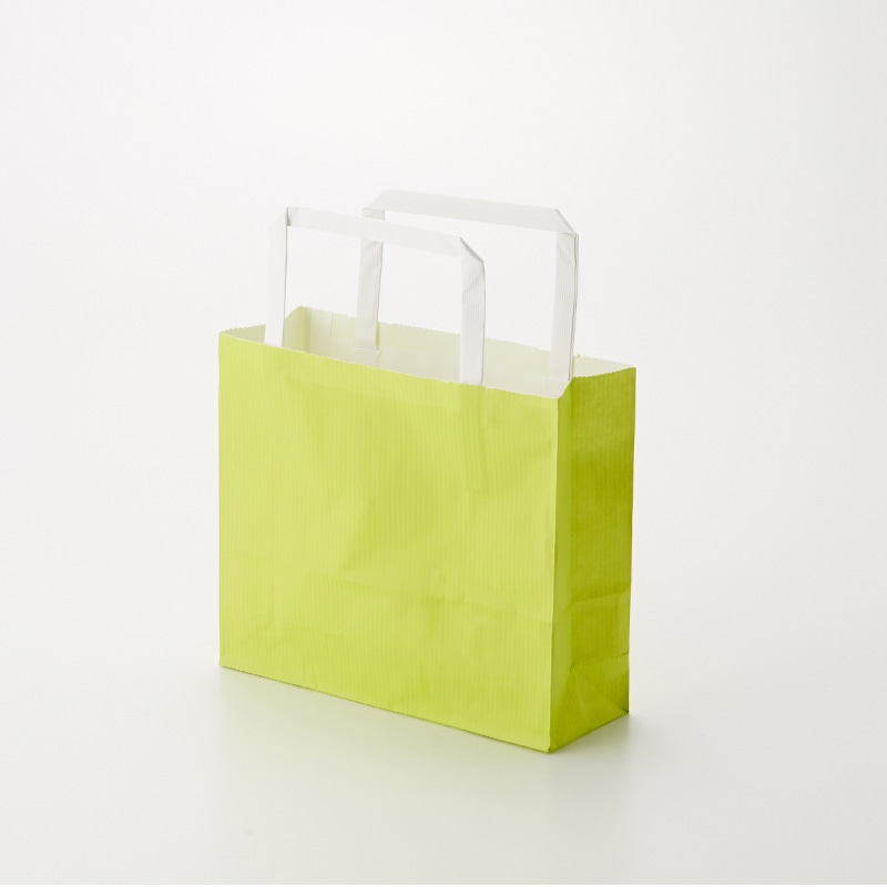 HEIKO 紙袋 H25チャームバッグ 18-2(平手) 白筋無地 LG 50枚 4901755352627 通販 包装用品・店舗用品のシモジマ  オンラインショップ