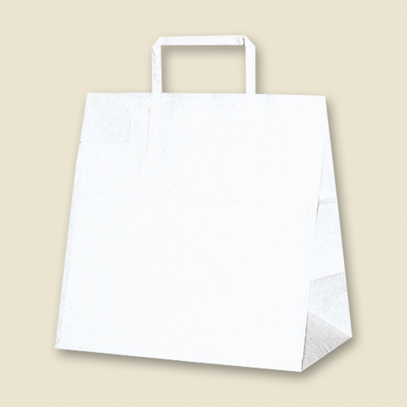HEIKO 紙袋 H25チャームバッグ E(平手) 白無地 50枚 4901755352818 通販 包装用品・店舗用品のシモジマ  オンラインショップ