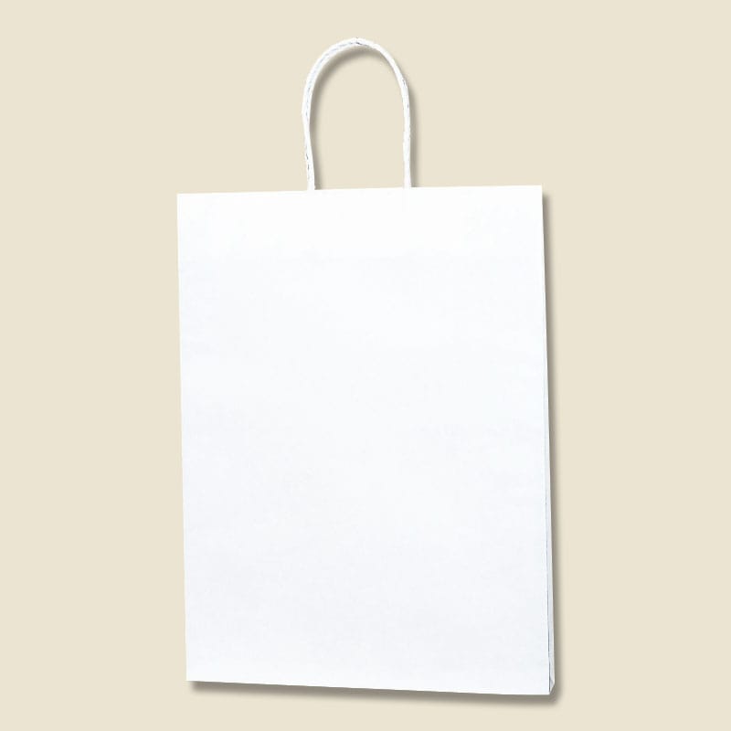HEIKO 紙袋 Pスムースバッグ 33-4 白無地 25枚 4901755358803 通販