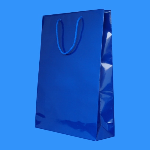 HEIKO 紙袋 ブライトバッグ G2 紺 10枚