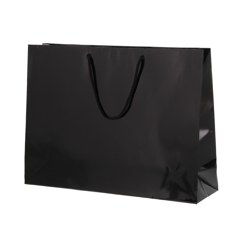 HEIKO 紙袋 ブライトバッグ Y2 黒 10枚