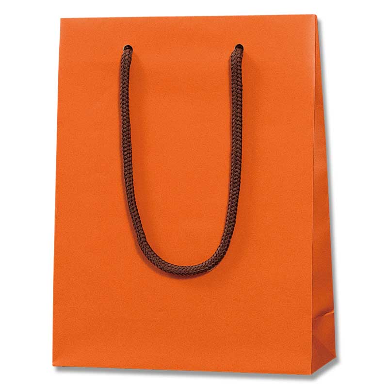 HEIKO 紙袋 ブライトバッグ MM DオレンジMT(マットPP貼り) 10枚 4901755580945 通販 包装用品・店舗用品のシモジマ  オンラインショップ