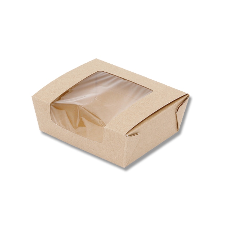 HEIKO 食品容器 窓付きフードBOX S クラフト 20枚 4901755648706 通販 | 包装用品・店舗用品のシモジマ オンラインショップ