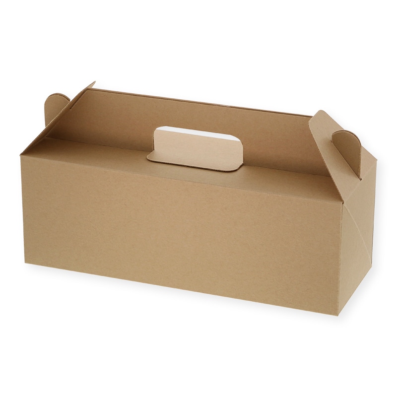 箱 HEIKO シモジマ 食品包材 ネオクラフトボックス キャリーボックス L