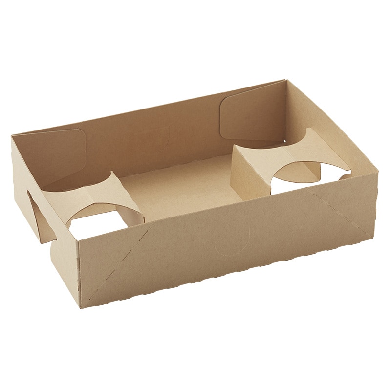 箱 HEIKO シモジマ 食品包材  ネオクラフトボックス  スナックボックス M （耐油ボックス・20枚入）