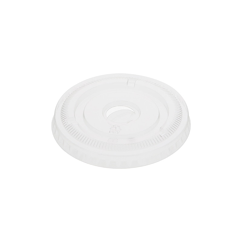 HEIKO 透明カップ A-PET 平蓋 口径85mm用 C穴付 透明 50個