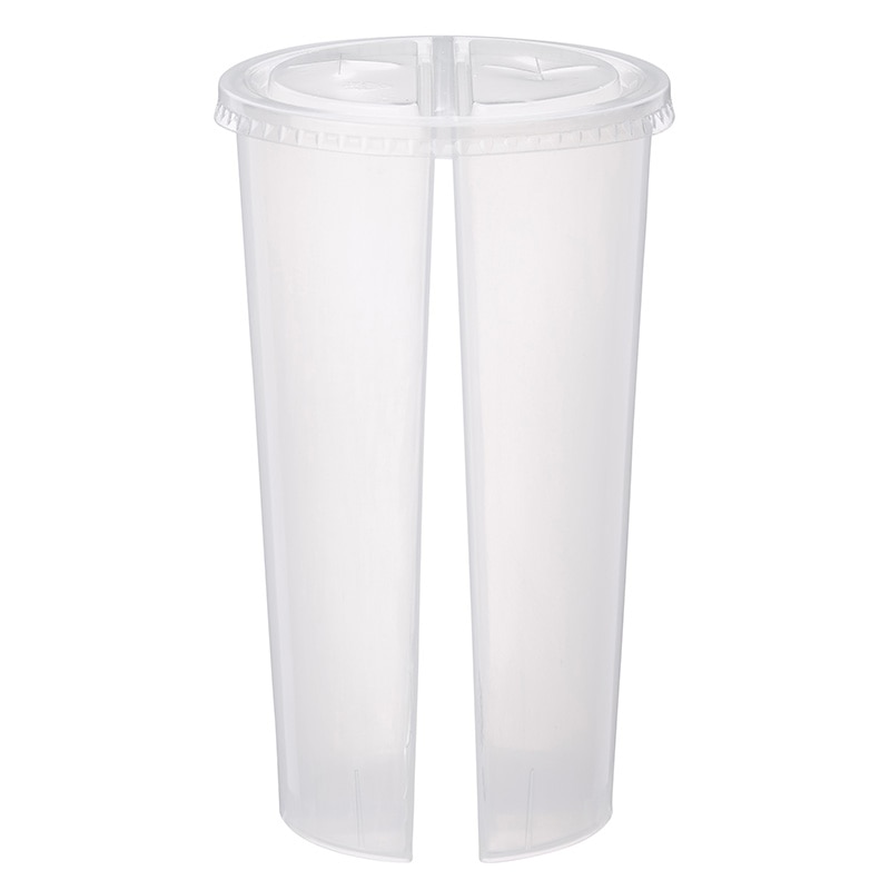 【直送品】BMターゲット プラスチックカップ　ツインワンカップ 340ml（12オンス）×2 EP24－TWIN　CUP 10セット/袋（ご注文単位18袋）