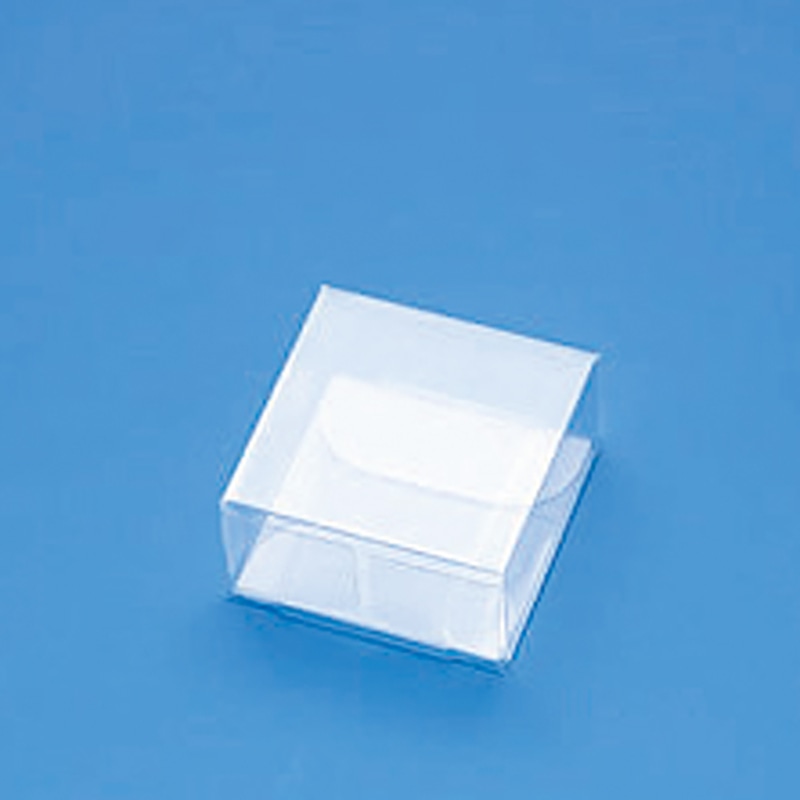 ケース販売HEIKO 箱 PVC クリスタルボックス AX-7 無地 006833700 1ケース(10枚入×40袋 合計400枚)