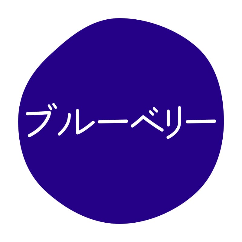 HEIKO グルメシール ブルーベリー 70片｜【シモジマ】包装用品・店舗用品の通販サイト