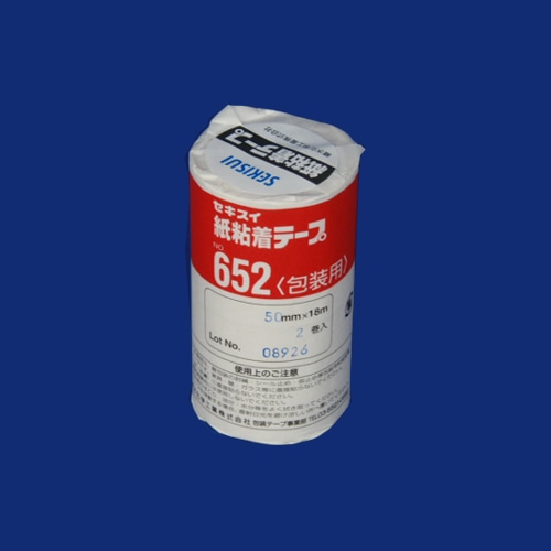 セキスイクラフトテープ No.500 50mm巾×50m(50巻 セット) 梱包テープ 白 - 4