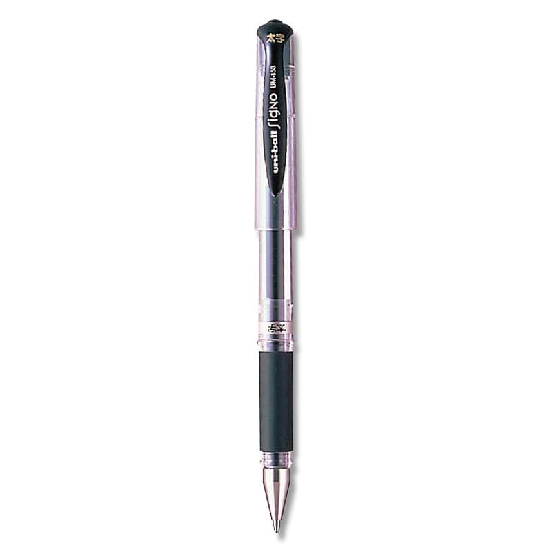 三菱鉛筆 ゲルインクボールペン シグノ Um 153 太字 黒 1 0mm 1p 通販 包装用品 店舗用品のシモジマ オンラインショップ