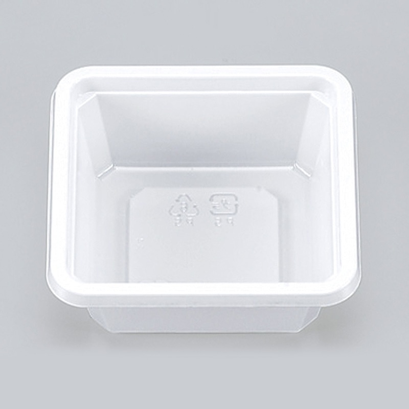 【直送品】 シーピー化成 惣菜容器　S－101　本体  ホワイト 100個/袋（ご注文単位10袋）