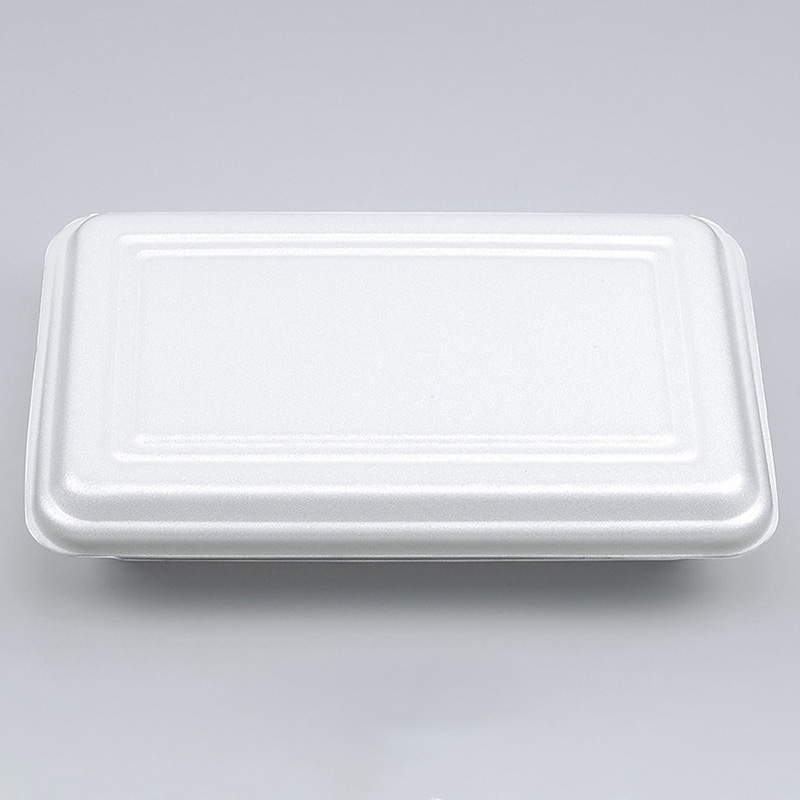 シーピー化成 米飯容器　折蓋角丸特大 VK－60 無地 50枚/袋（ご注文単位18袋）【直送品】
