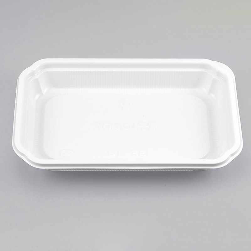 【直送品】 シーピー化成 惣菜容器　本体 BF－13 ホワイト 50枚/箱（ご注文単位24箱）