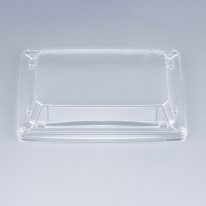 【直送品】 シーピー化成 寿司容器　エコ際立皿　外嵌合蓋 24（N）  50枚/袋（ご注文単位18袋）