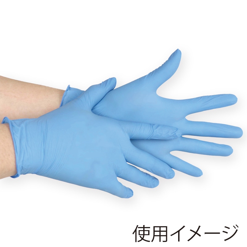 【直送品】 ヒメプラ クリーンニトリル手袋 M CN－203 100枚/袋（ご注文単位10袋）