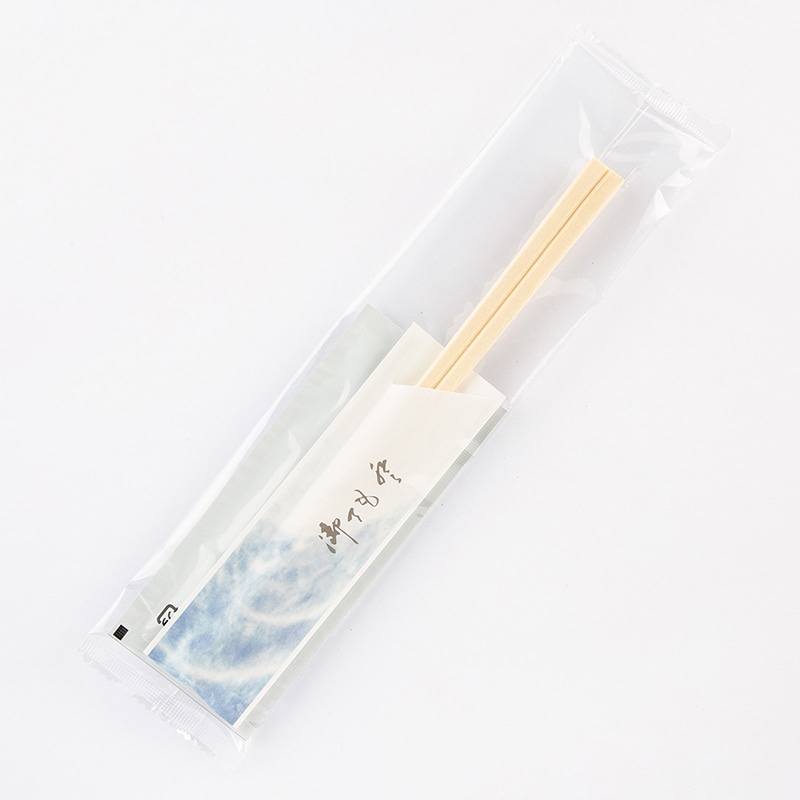 直送品】 コンドル産業 アスペン元禄箸 藤化粧 おしぼりセット 8寸