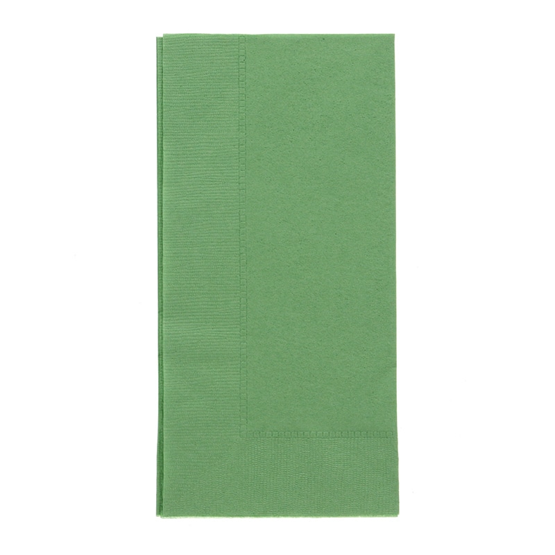 オリエンタル紙業 カラー紙ナプキン 2プライナプキン グリンピース 約45cm 50枚