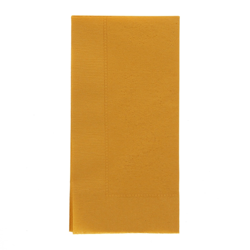 オリエンタル紙業 カラー紙ナプキン 2プライナプキン オレンジ 約45cm 50枚