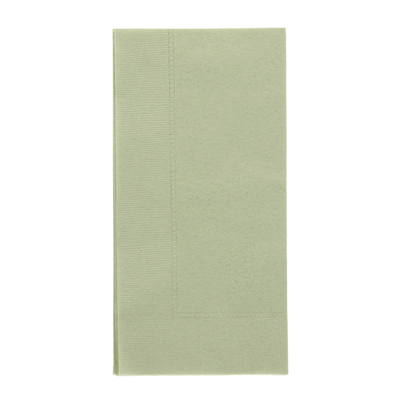 オリエンタル紙業 カラー紙ナプキン 2プライナプキン オリーブ 約45cm 50枚