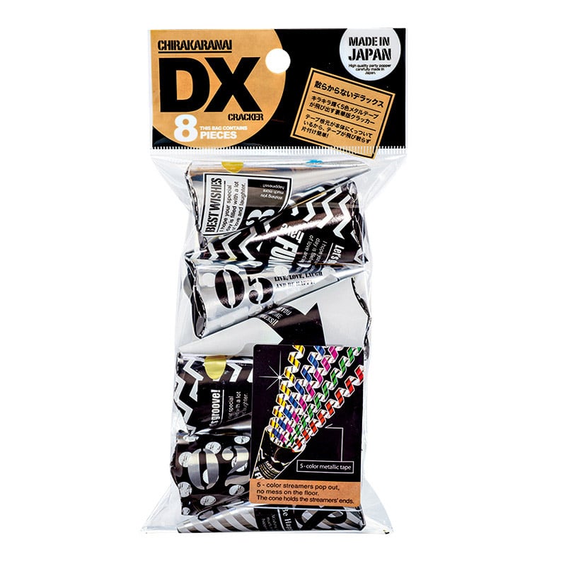 【直送品】 カネコ クラッカー 散からないデラックス DX-8 8個/袋（ご注文単位50袋）