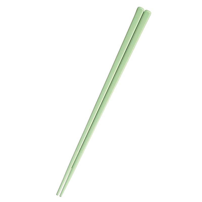 PET　箸　H49　19．5cm　ライトグリーン   1個（ご注文単位1個）【直送品】