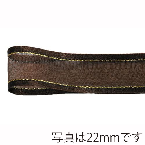 直送品】 青山 リボン シェアサテン ゴールドエッジ 0510 36×30 ＃60 1