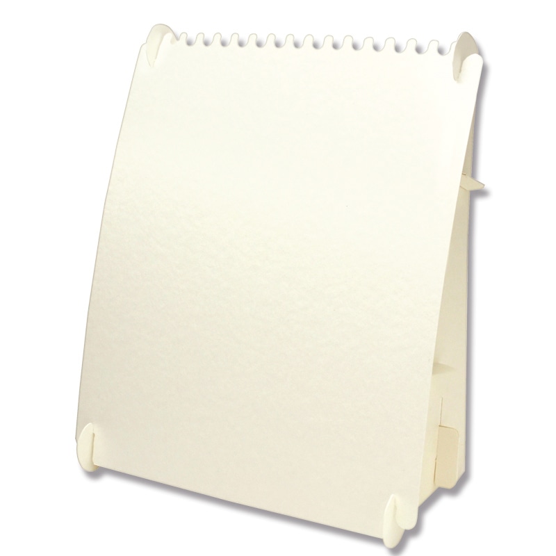 ササガワ ネックレスボード 44-5815 組立式 ホワイト 1冊(2個入)