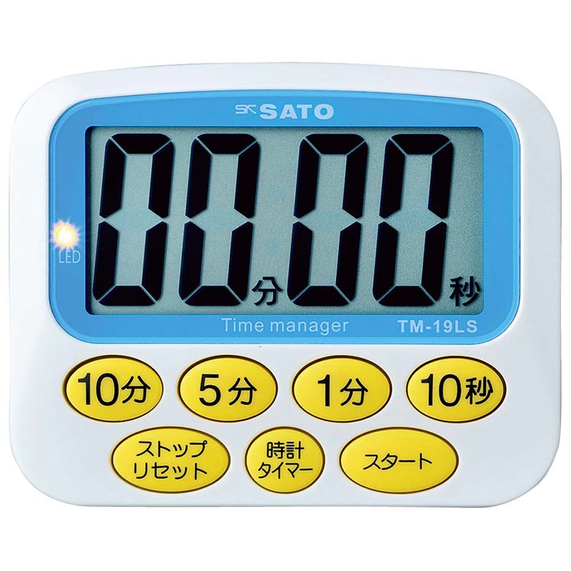 【直送品】 SATO　デカタイマー　100分計　TM－19LS   1個（ご注文単位1個）