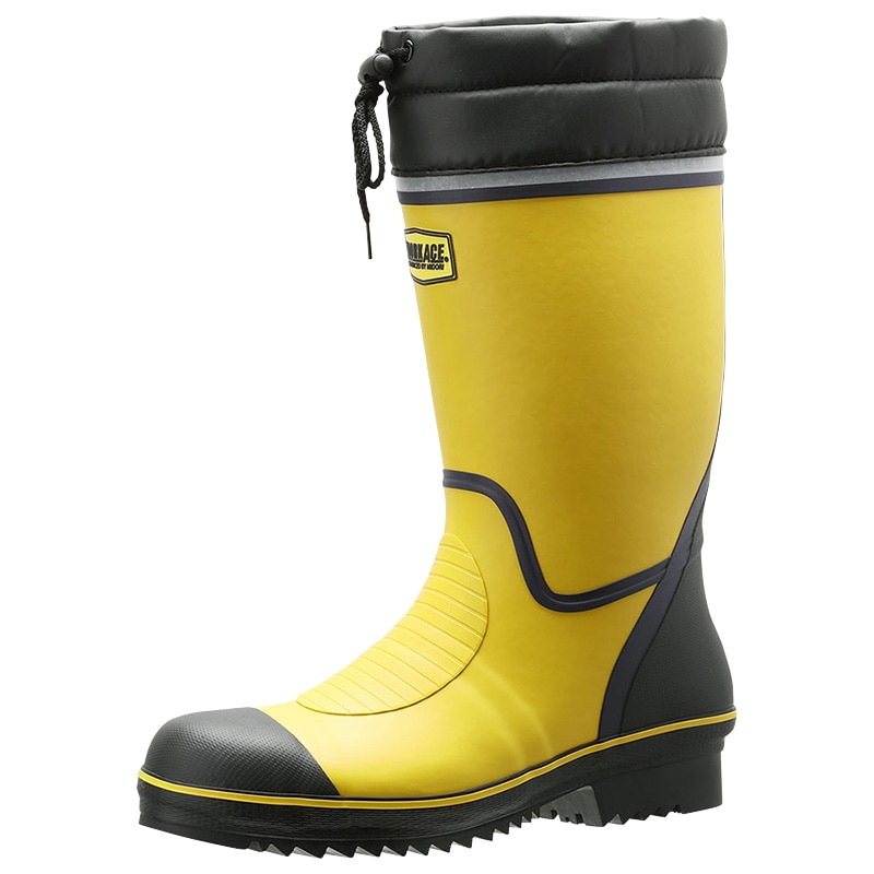 MIDORI ANZEN ミドリ安全  氷上で滑りにくい防寒安全長靴 FBH01 ホワイト 23.0cm FBH01-W-23.0 - 1
