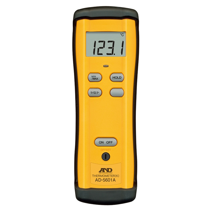 【直送品】 エー・アンド・デイ 熱電対温度計（Kタイプ）  AD5601A 1台（ご注文単位10台）